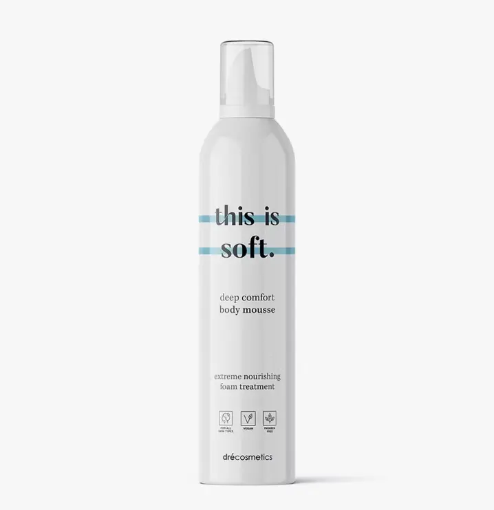 Body mousse “this is soft.”