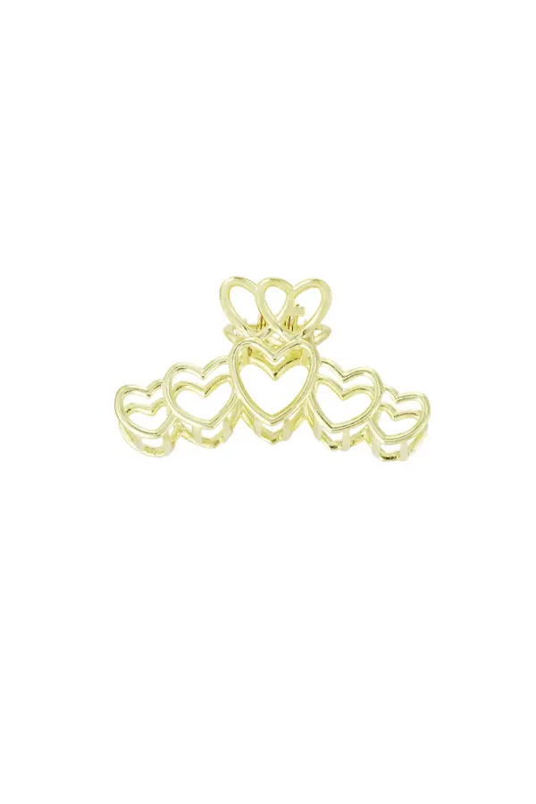 haarclip love all over - haarspeld
