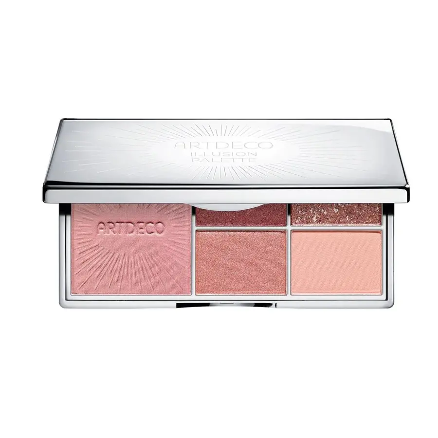 Illusion Palette for cheeks & eyes - zilver (beschikbaar in 2 kleuren)