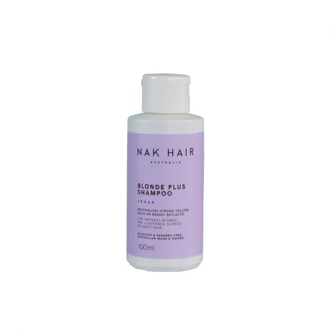 NAK HAIR Blonde Plus Shampoo 100ml